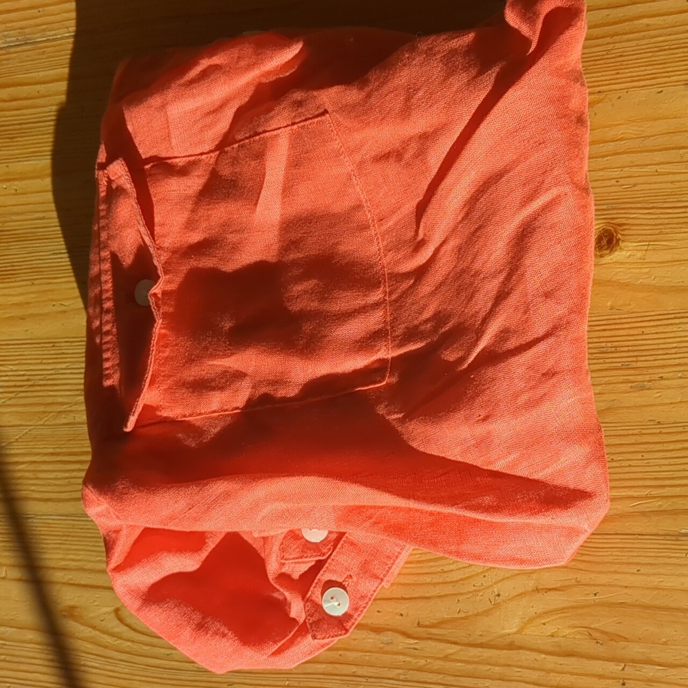 INC International Concepts Linen Top - Picture 7 of 8